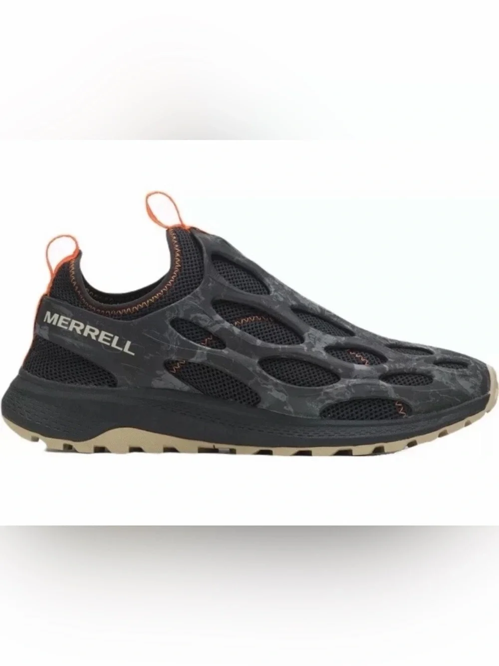 Merrell Hydro Runner J066845 Sneakers Men's Black Mesh Slip-on Running Shoes